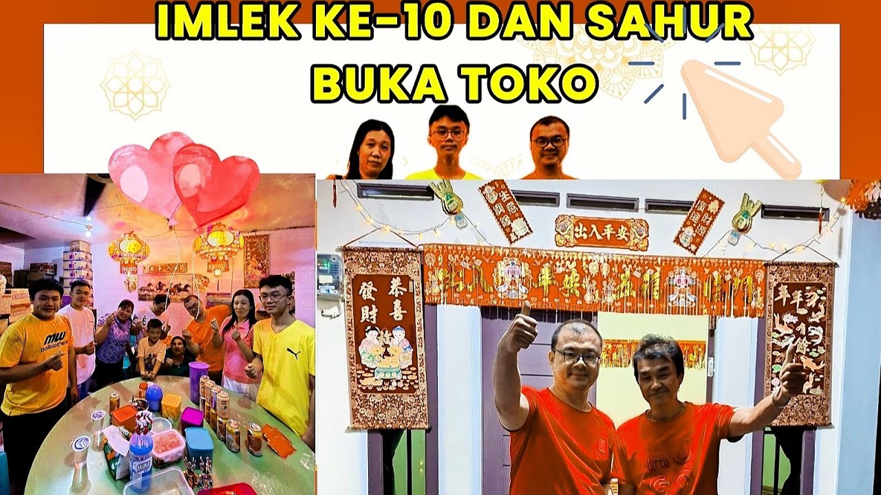IMLEK KE-10 DAN SAHUR BUKA TOKO #fyp​ #imlek​ #virals​ #viral​ #jangkauanluas​ #semuaorang​ #dagang