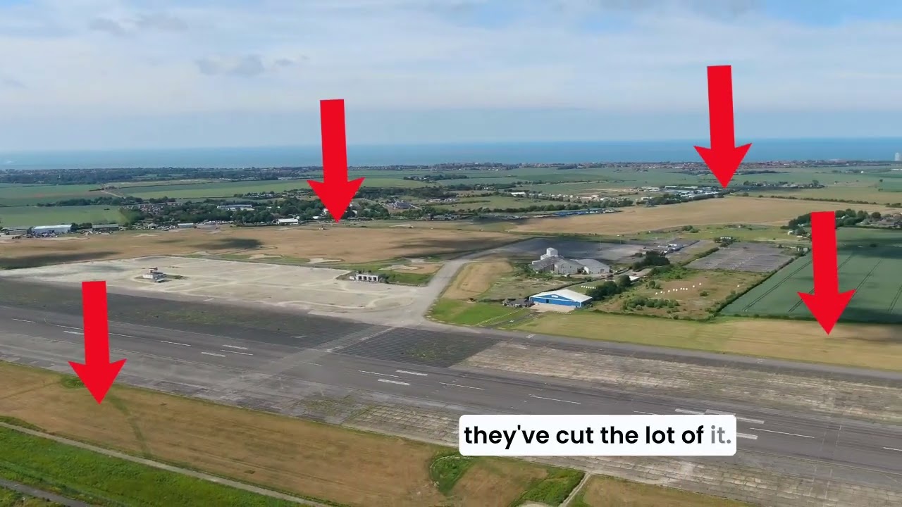 grass cutting at manston airport