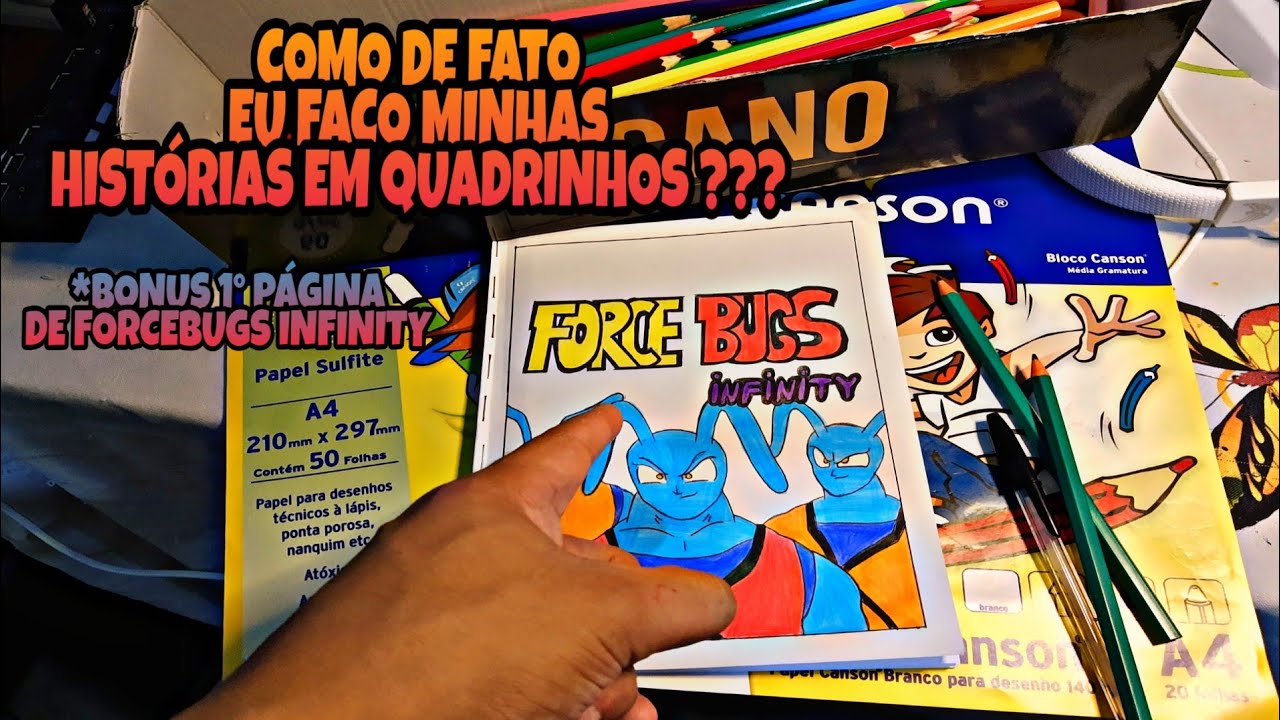 COMO DE FATO EU FAÇO MINHAS HQS ?