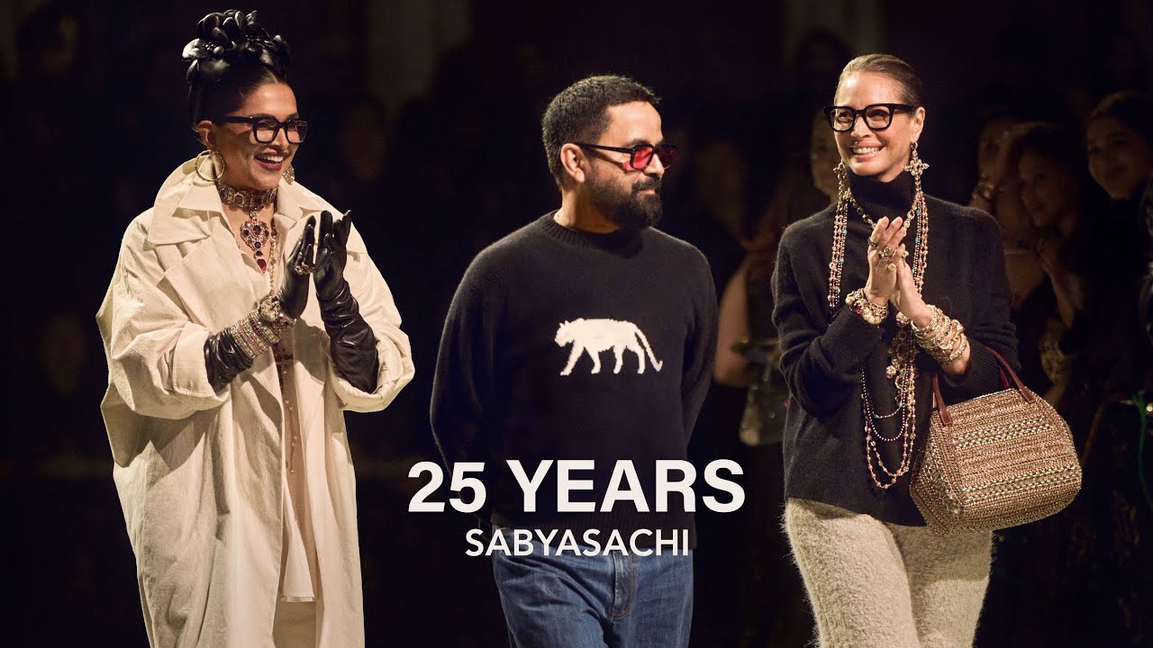THE SABYASACHI 25 YEARS RUNWAY SHOW