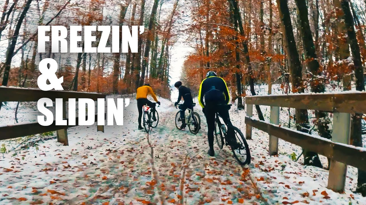 We Barely Made It Down This Icy Hill....