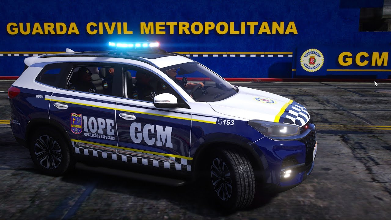 GUARDA CIVIL METROPOLITANA GCM em CONFRONTO | GTA 5 POLICIAL