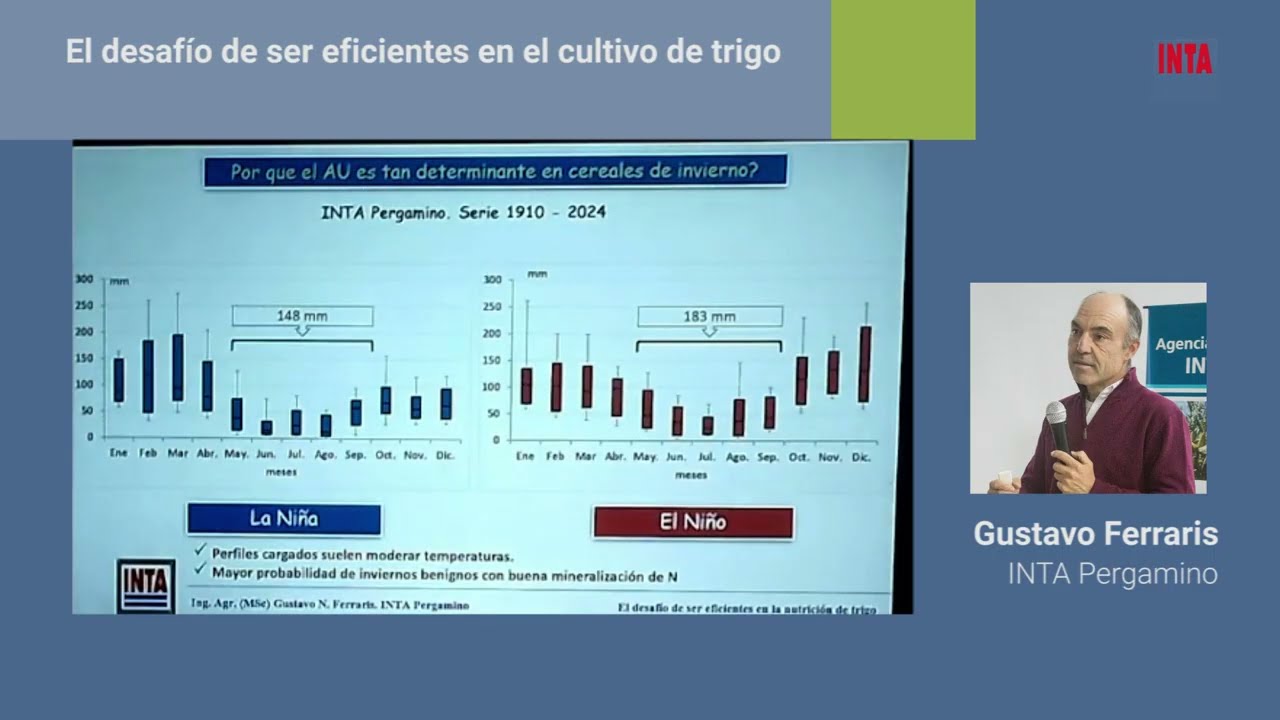 El desafío de ser eficientes en el cultivo de trigo | Gustavo Ferraris (INTA Pergamino)