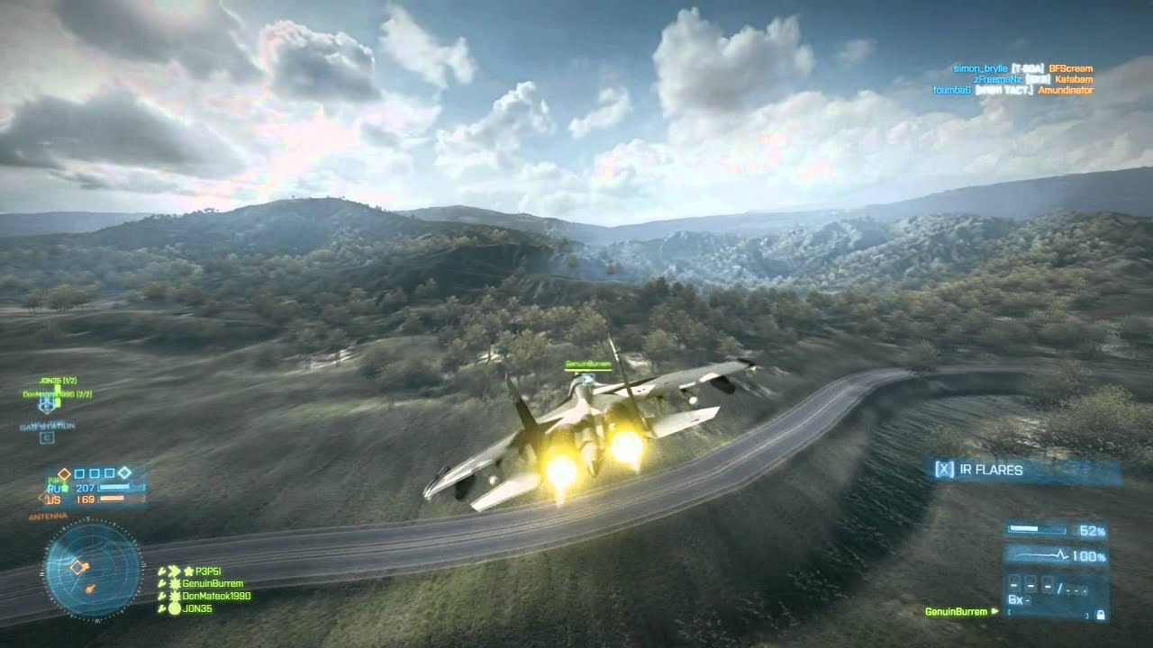 BF3 - Jet teamwork (Burrem + P3P5I)