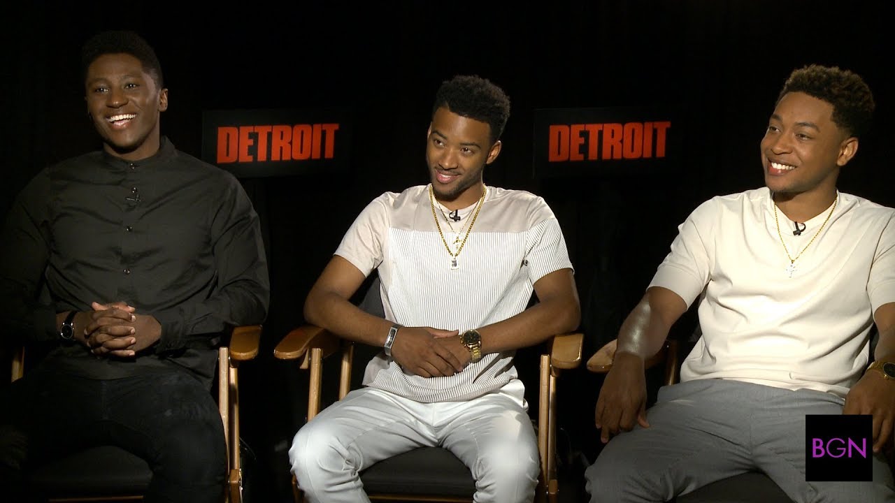 BGN sits down with DETROIT's Jacob Latimore, Algee Smith and Joseph David-Jones