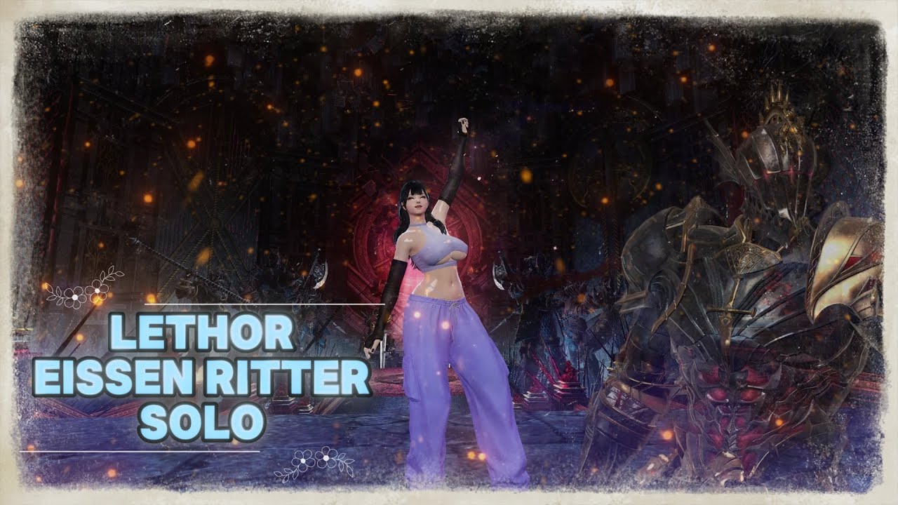 [마영전] 레서 - 아이젠리터 솔클 29분 37초 Test Server (Lethor Eisen Ritter Solo 29:37, Test Server )