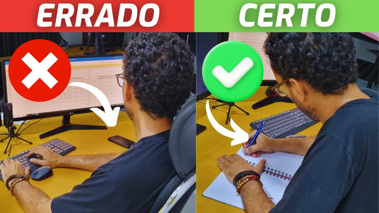 Estudando CORRETAMENTE para o ENEM 2024