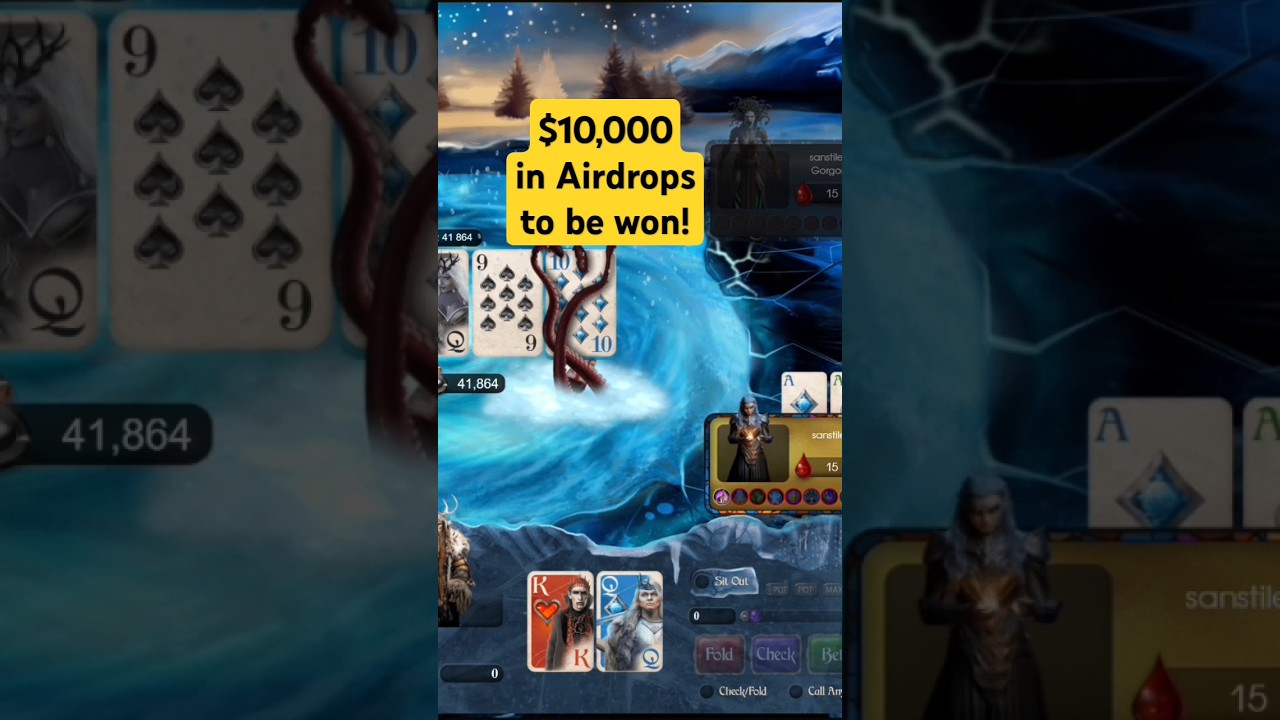 CRYPTO GAMES: HEROES OF HOLDEM #NFT GAME 009 #poker #holdem #NFT #CryptoGames #HeroesOfHoldem #viral