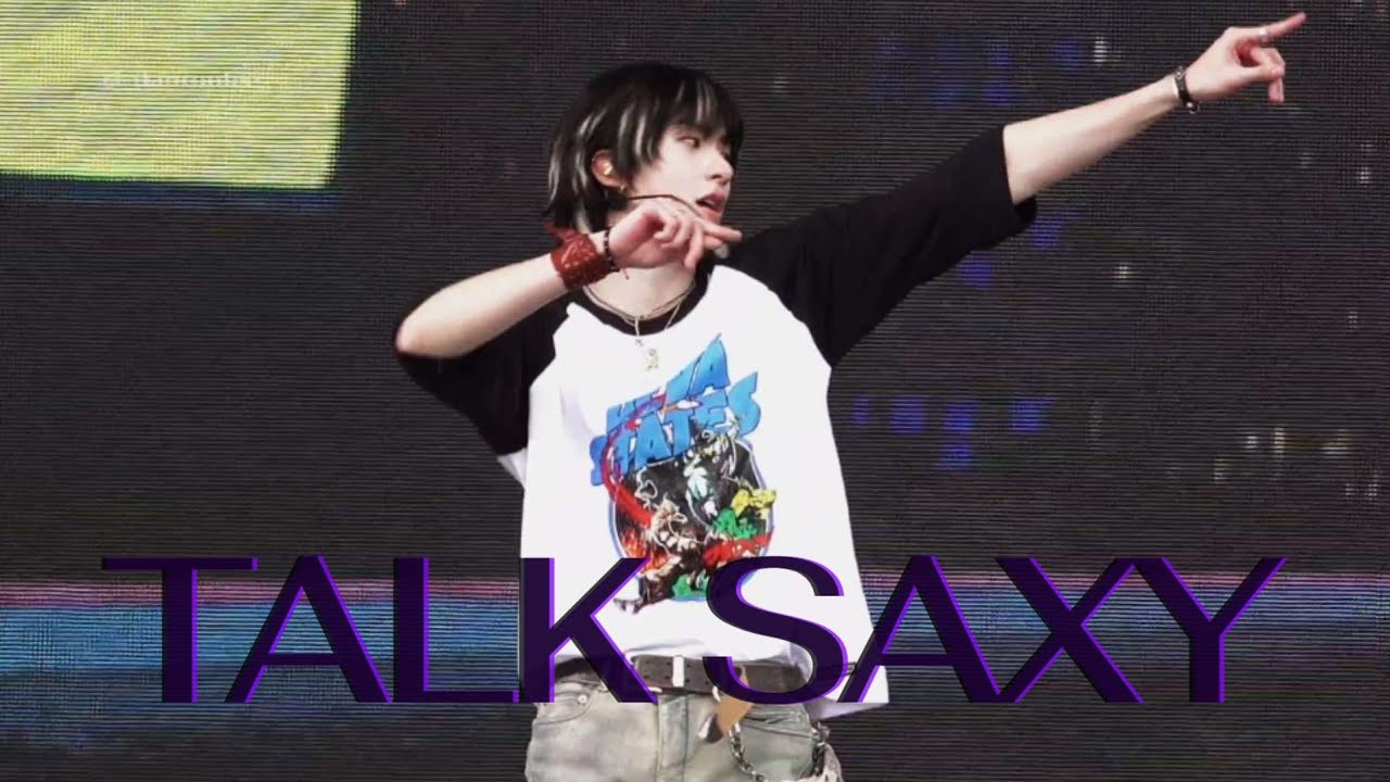 [4k] 241006 부산락페스티벌 Talk Saxy 라이즈 앤톤 직캠 RIIZE ANTON fancam