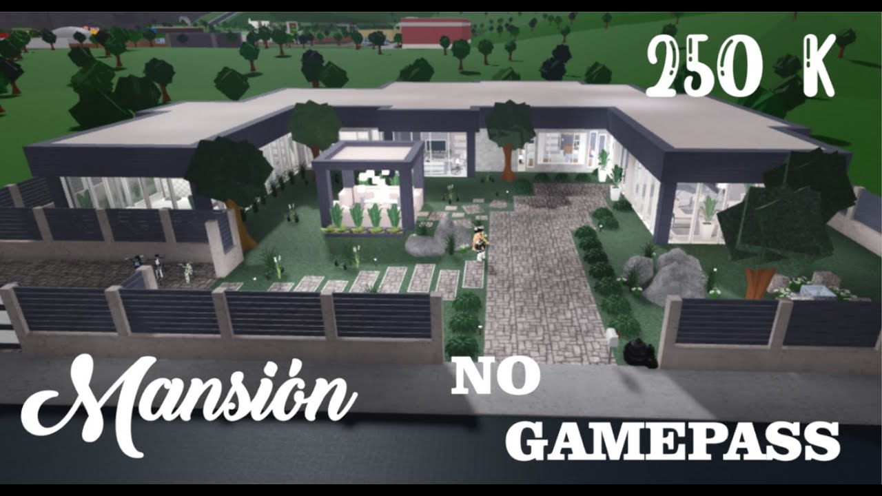 Bloxburg_ MANSIÓN MODERNA SIN GAMEPASS