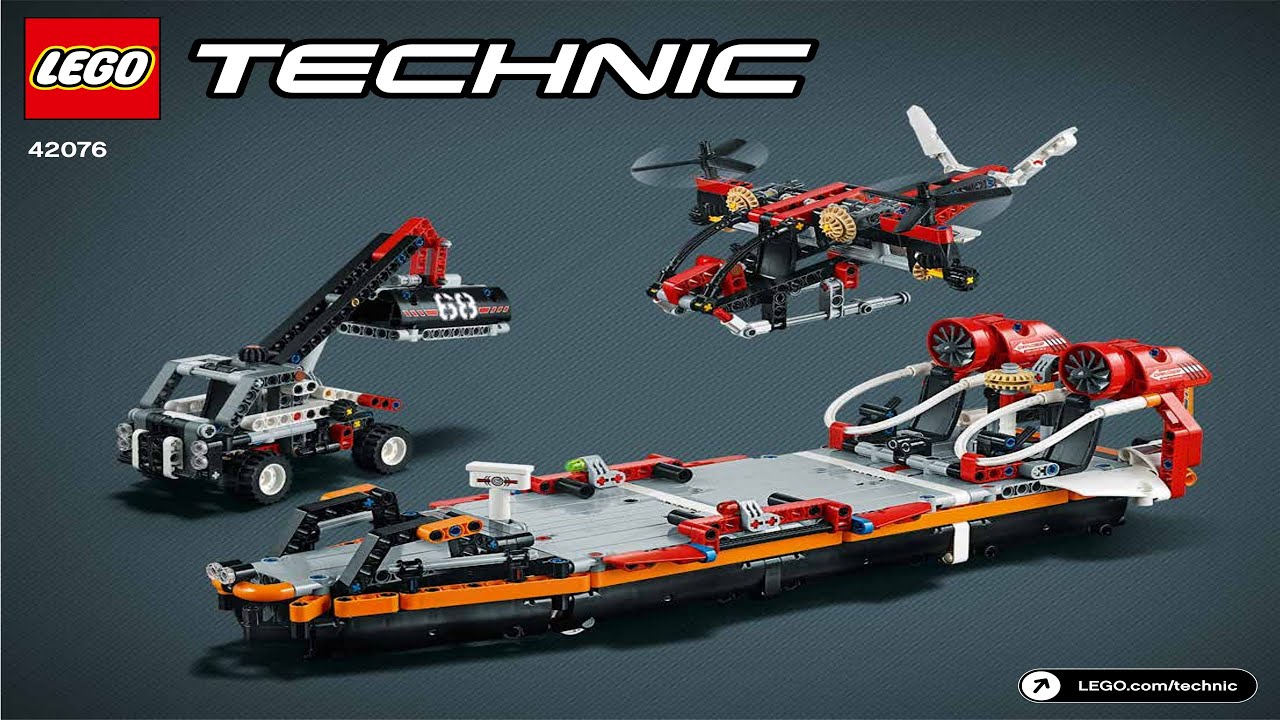 ⚙ LEGO instructions ⚙ Technic ⚙ 42076 ⚙ Jet Boat ⚙ (Model B) ⚙
