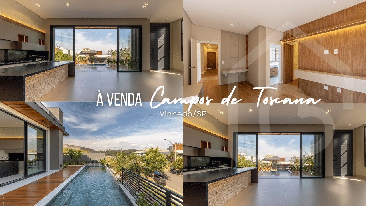 Casa térrea à venda no Condomínio Campo de Toscana – Vinhedo/SP