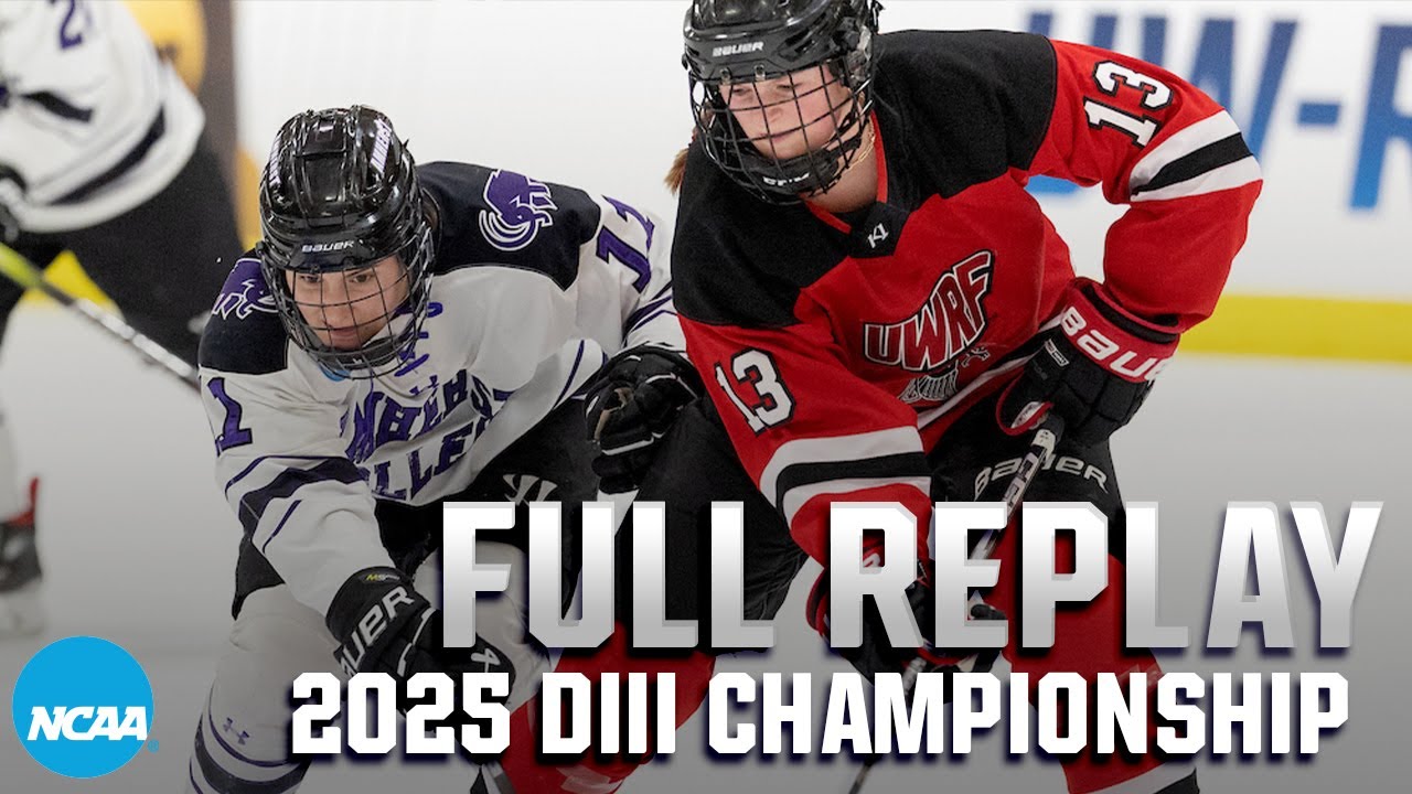 Wisconsin-River Falls vs. Amherst: 2025 DIII women's hockey championship | FULL REPLAY