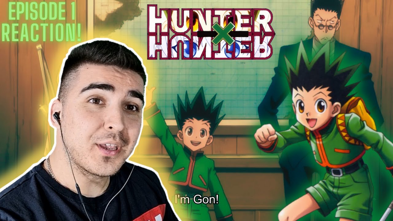 A NEW JOURNEY BEGINS! HUNTER X HUNTER EPISODE 1 REACTION! (  Departure × And × Friends! )