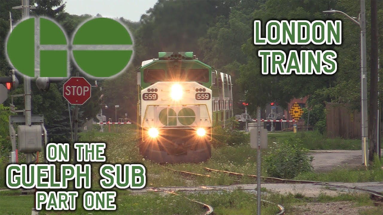 GO Transit's F59PH's and Bilevel Coaches Rocking on the Guelph Sub: Part 1