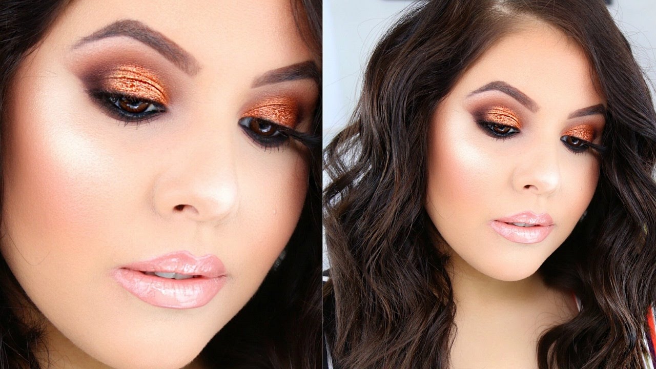 Warm Copper Eyes Makeup Tutorial | Nelly Toledo