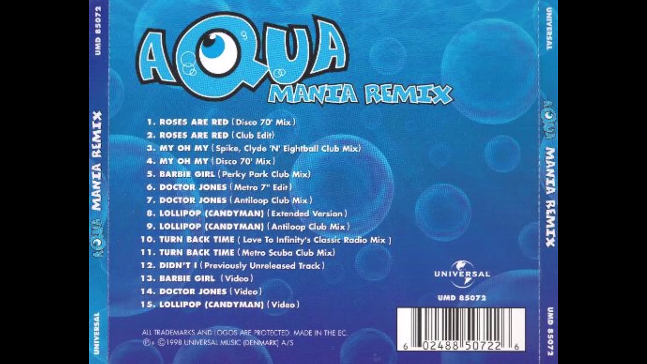 Aqua - Lollipop (Candyman) (Antiloop remix)
