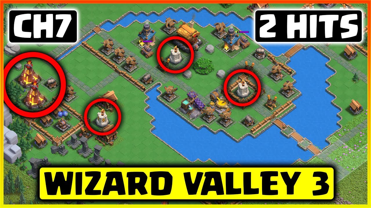 Wizard Valley Level 3 Attack Strategy | How to 3 Star Wizard Valley Level 3 | (Clash of Clans)