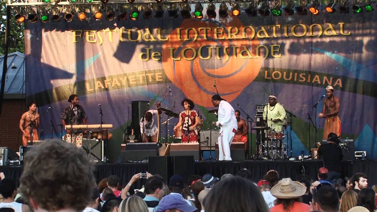 Lindigo at Festival International 2012 - Lafayette Louisiana USA