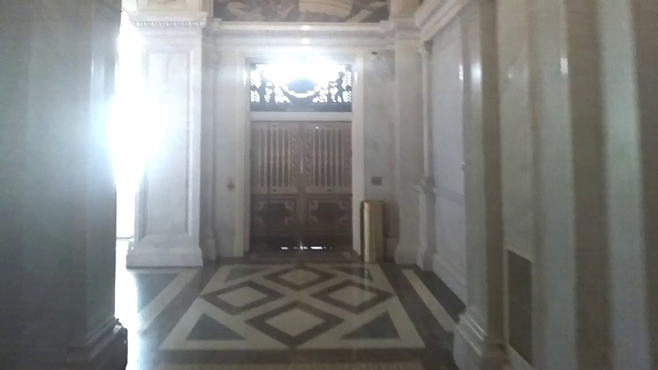 Library of Congress elevators #throughglass