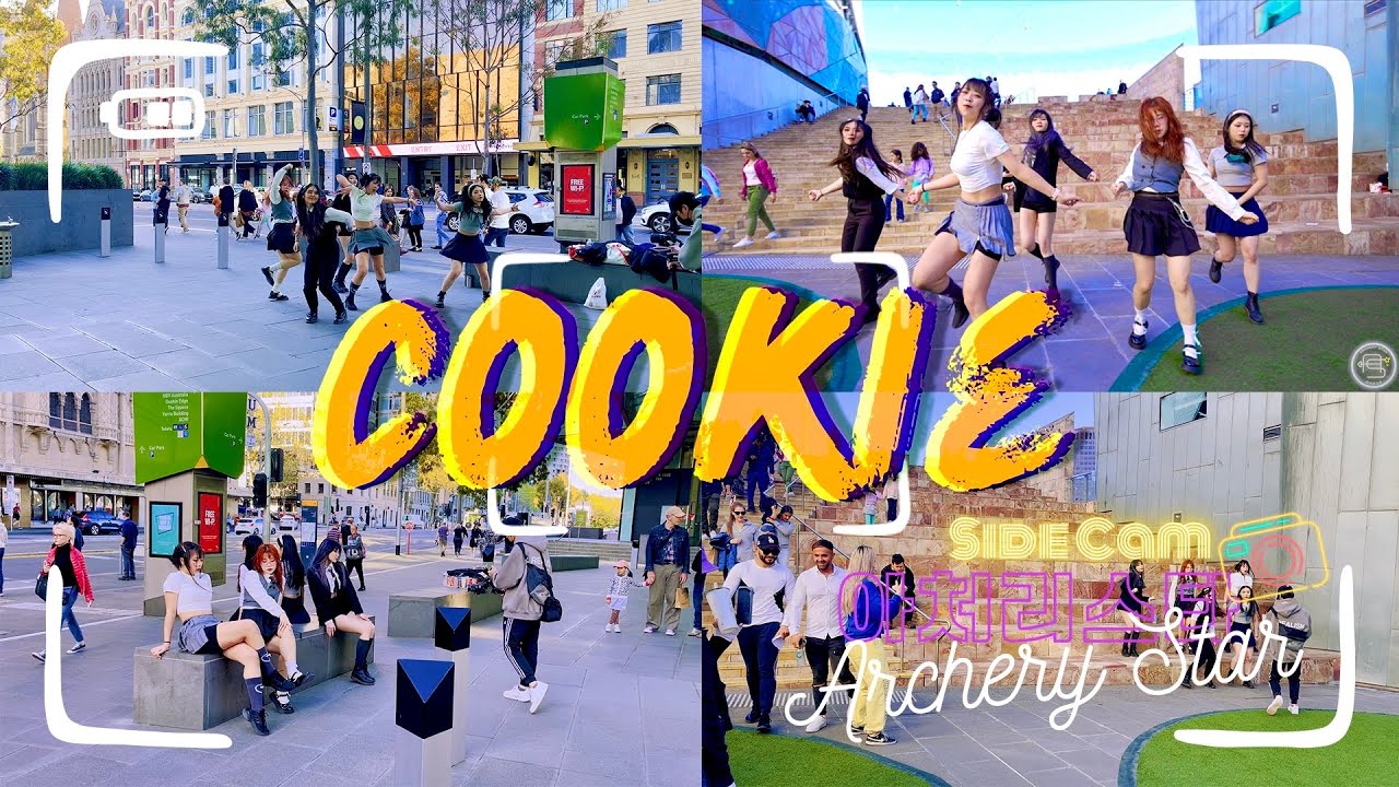 [KPOP IN PUBLIC] NewJeans 뉴진스 -  COOKIE 쿠키 | Dance Cover SIDE CAM | Archery Star Australia