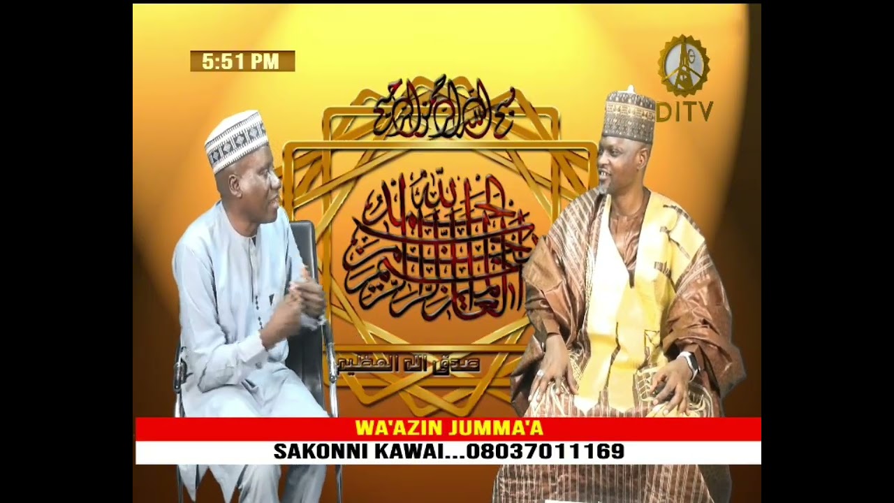 ADALCI DA ƊABI'A MAI KYAU SU NE ABIN DUBAWA GA SHUGABA BA WANI ABU BA....