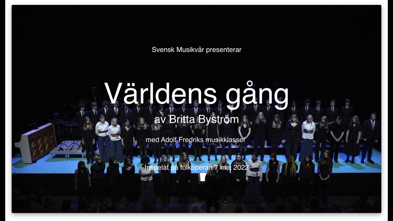 1, Världens gång av Britta Byström