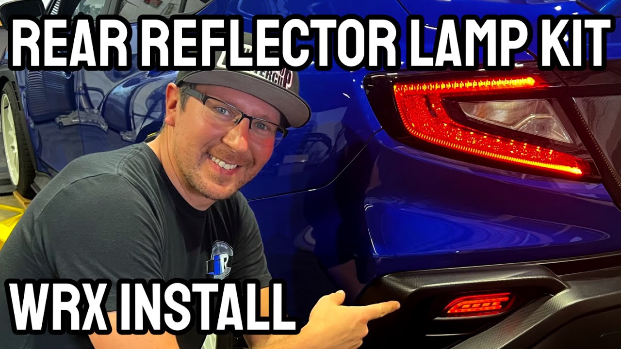 Noble Rear Reflector Lamp Kit Install | 2022 2023 Subaru WRX