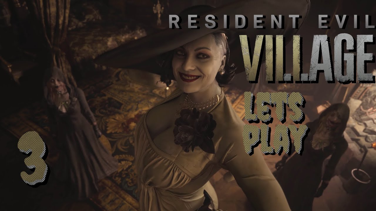 Resident Evil 8 Village - Let's Play 3: Haunted House on The Hill