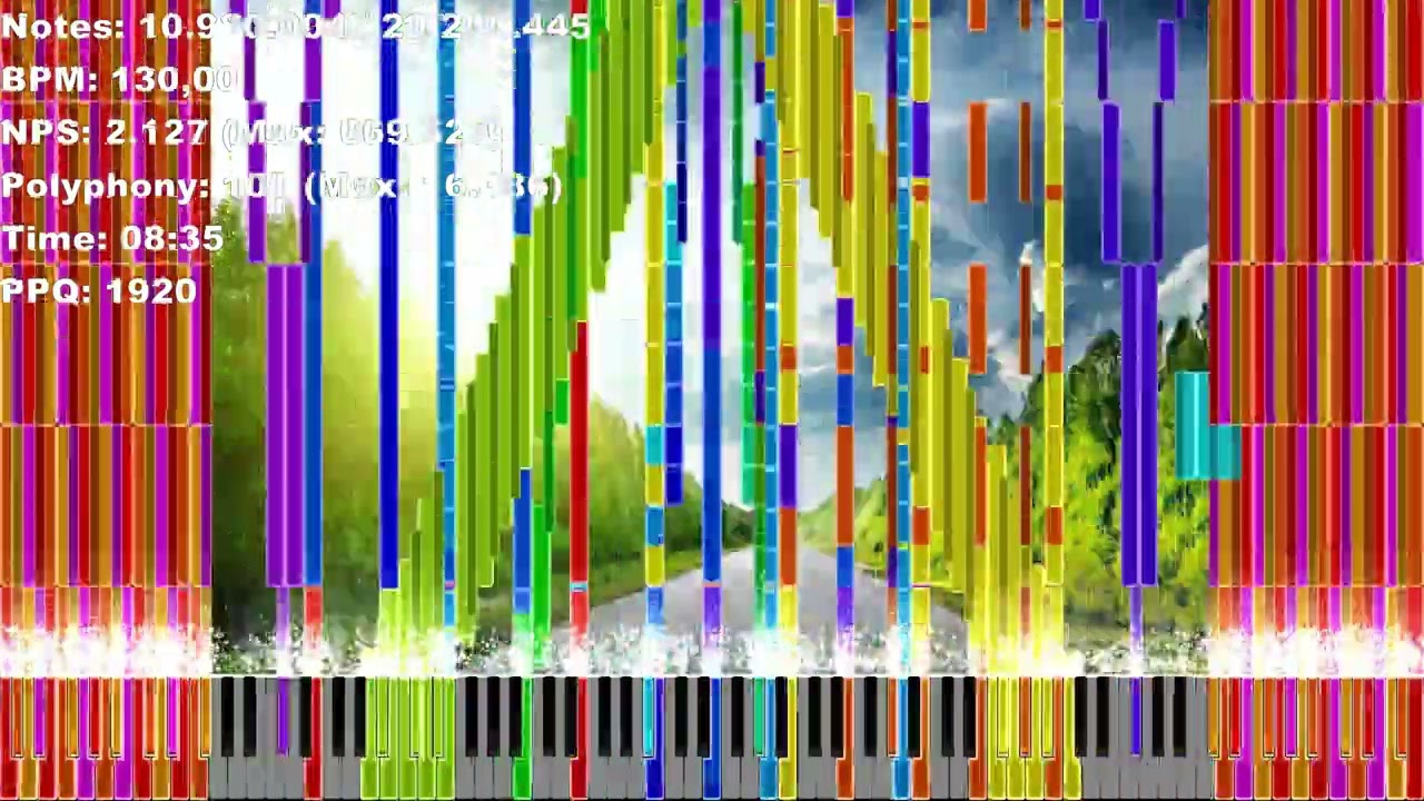 [Black MIDI] Ramadan & Eid-Al-Fitr 2024 Medley F2 With 20.241.445 Million Notes 🔥 [Redone 2nd Time]