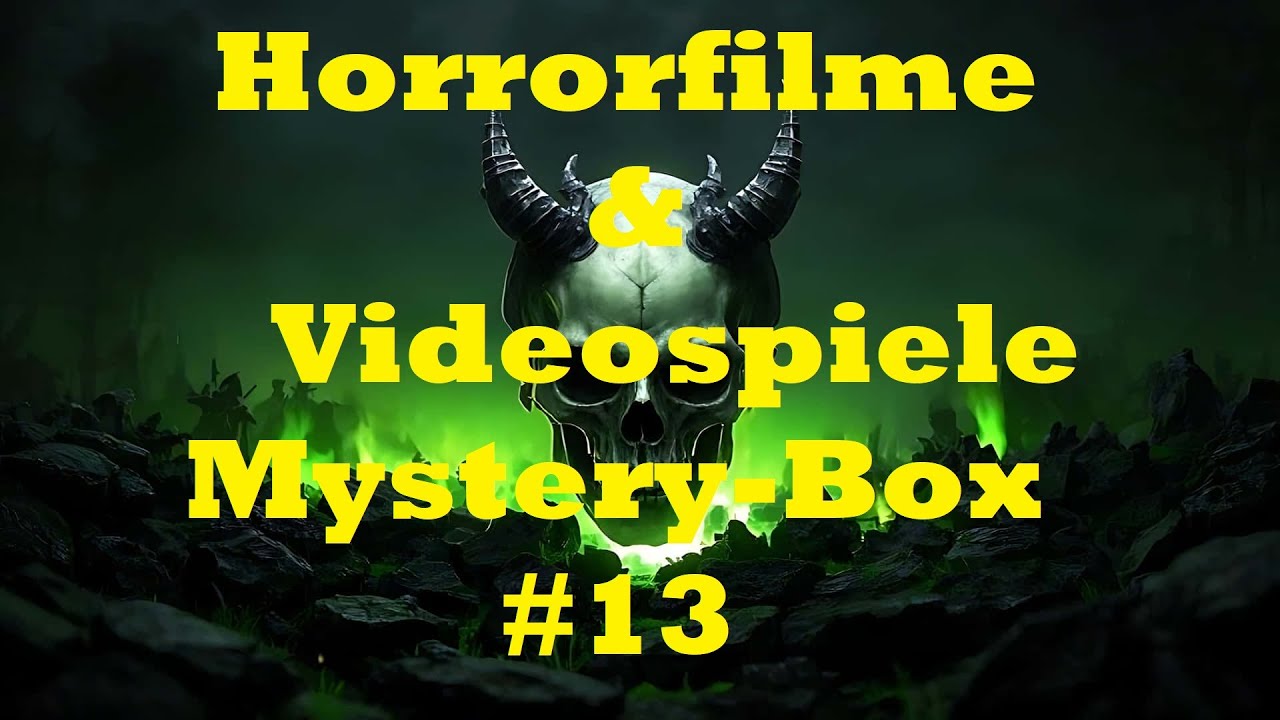 Horrorfilme & Videospiele Mystery-Box #13