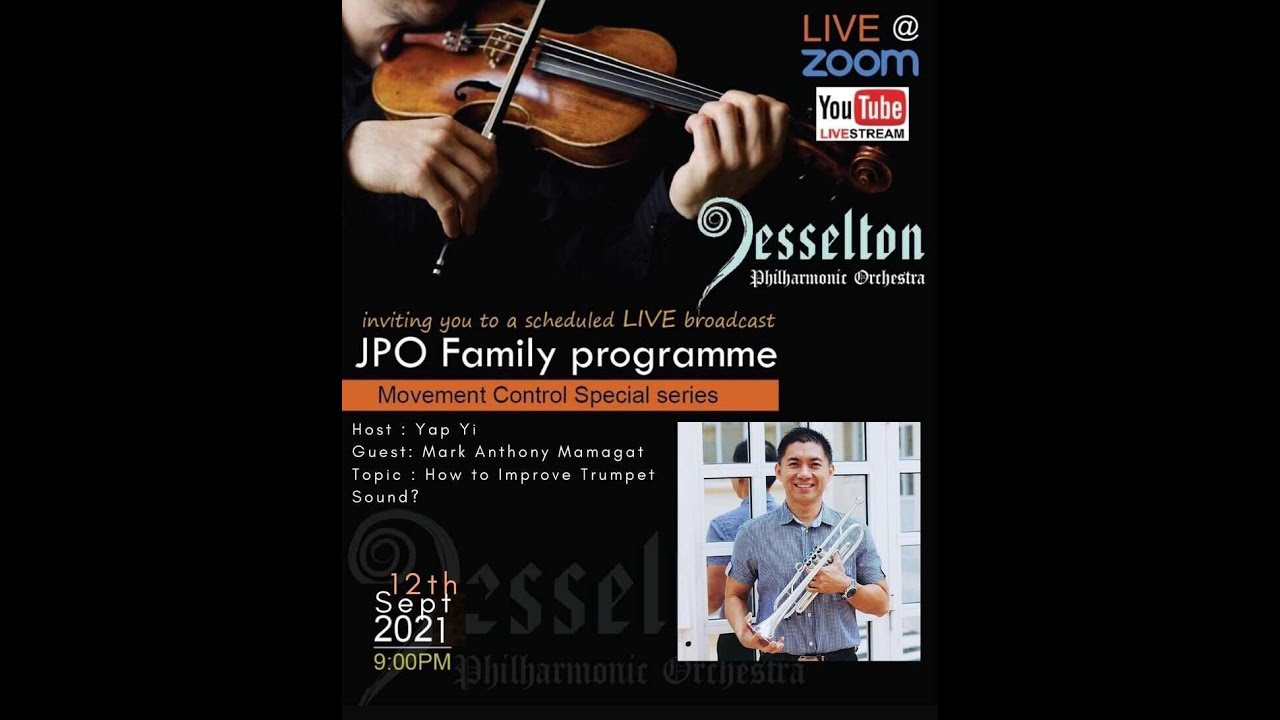 Jesselton Philharmonic Orchestra Broadcast - Mark Anthony Mamagat (Trumpeter)
