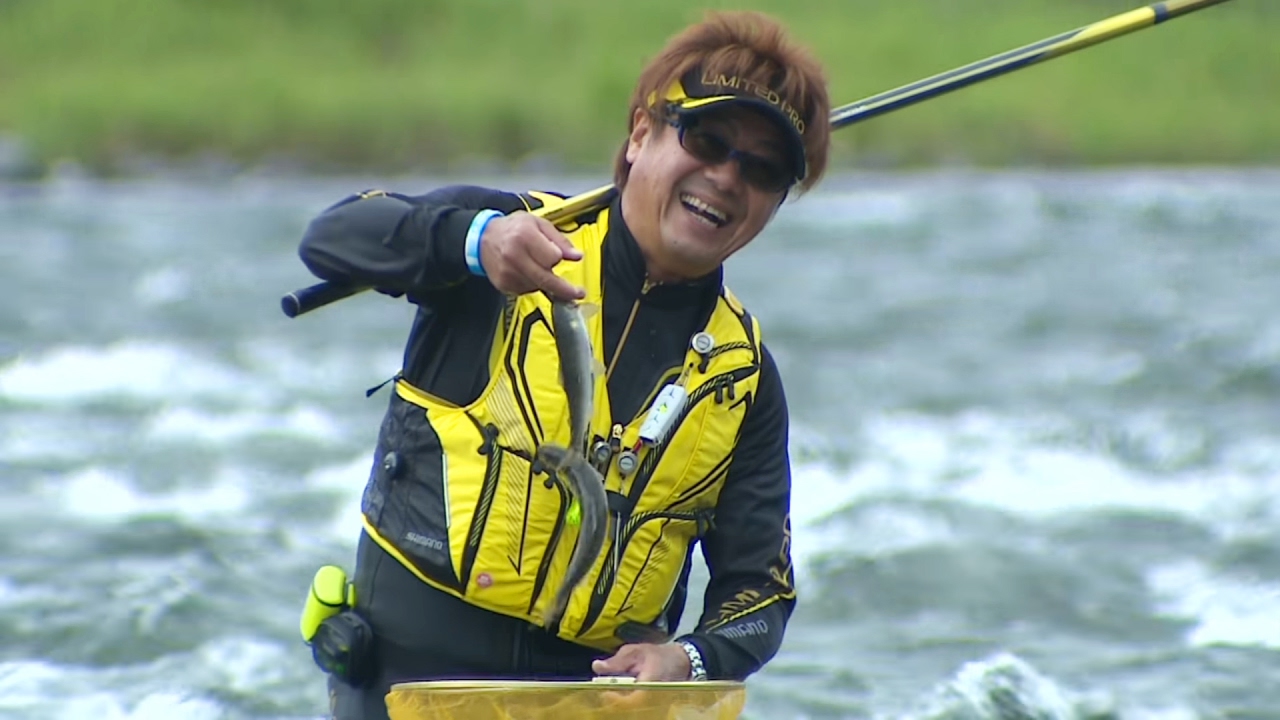 【釣り百景】#172 四国三郎・吉野川の良型鮎と出会う