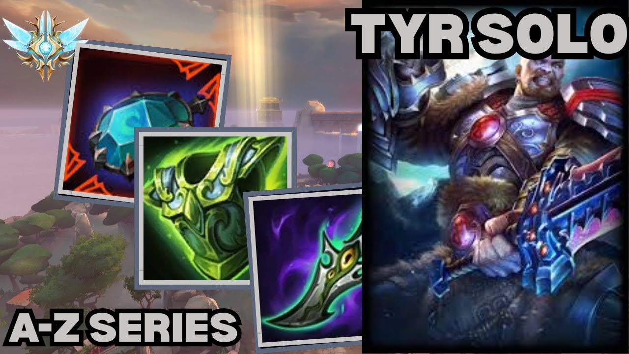 Biting The Hand!! - Tyr A-Z Grandmasters Solo Smite