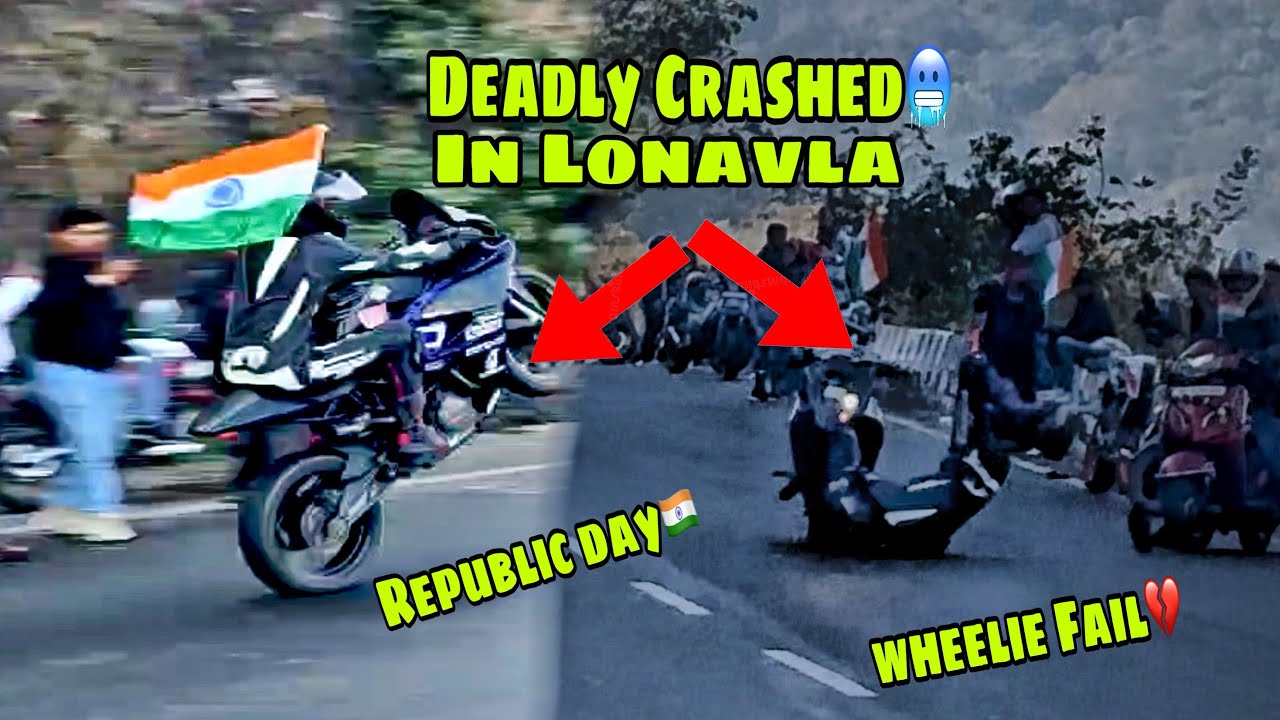 The Main Reason Of My Crash😤|| Wheelie Fail On Republic Day 💔|
