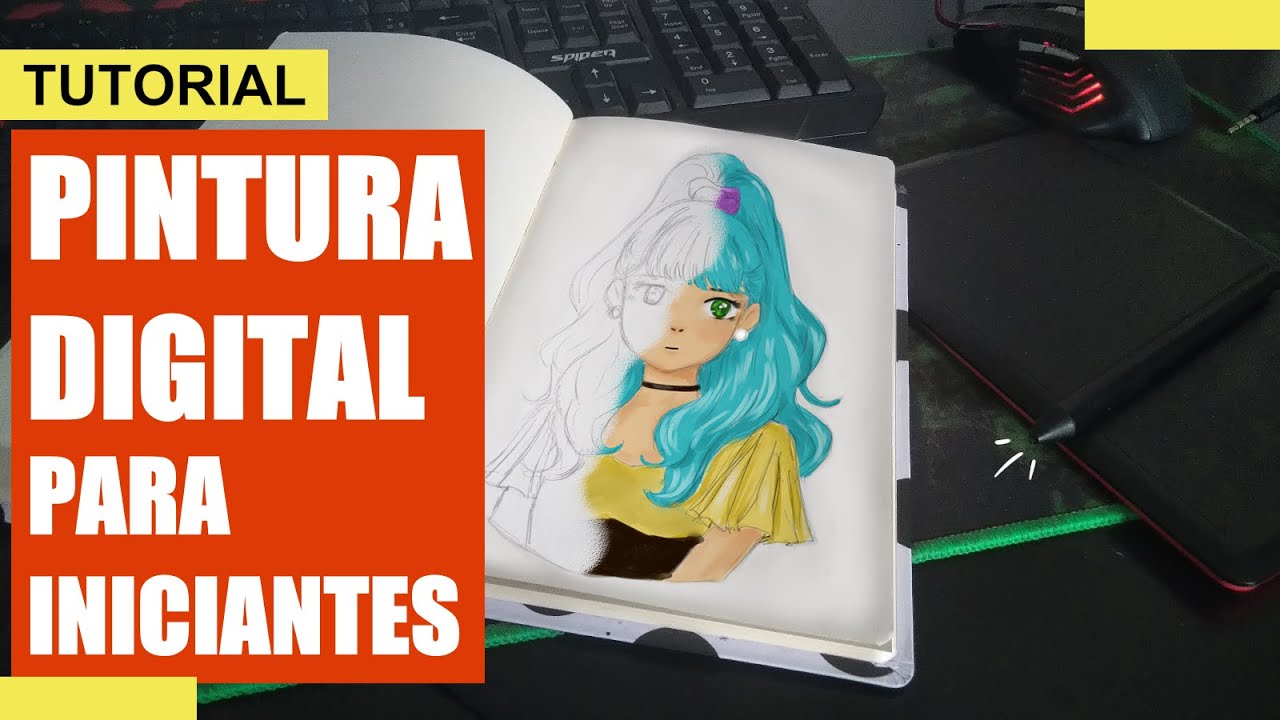 TUTORIAL   Pintura Digital para Iniciantes