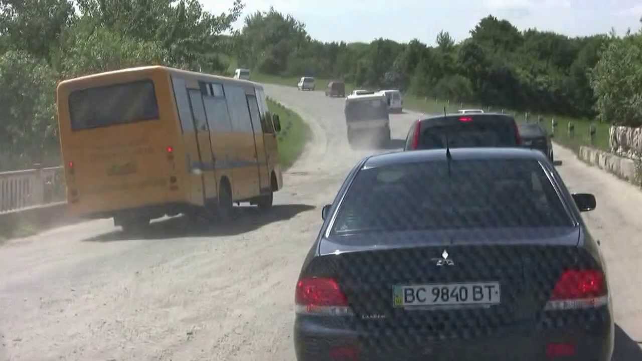 Новий Розділ №1 акція протест автомобілістів Нам потрібна дорога