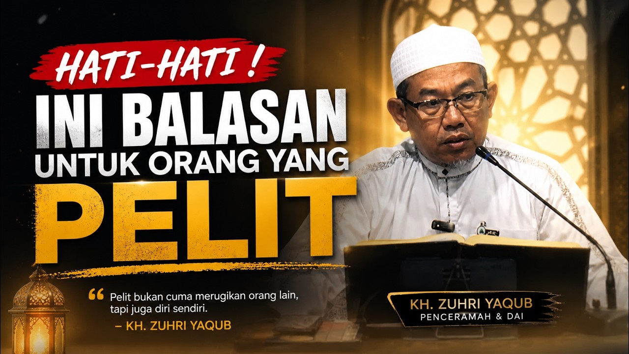 Nasib Orang Yang Pelit (Masjid Ar-Ridho Jakarta) - KH Zuhri Yaqub