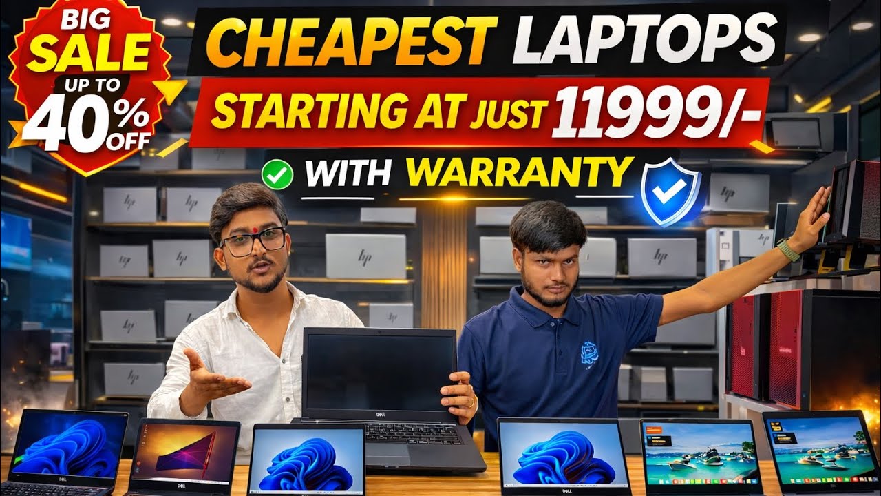 ₹11999 में Laptop 😱 Vashi Plaza Mumbai Laptop Market | Cheapest Laptop in Mumbai