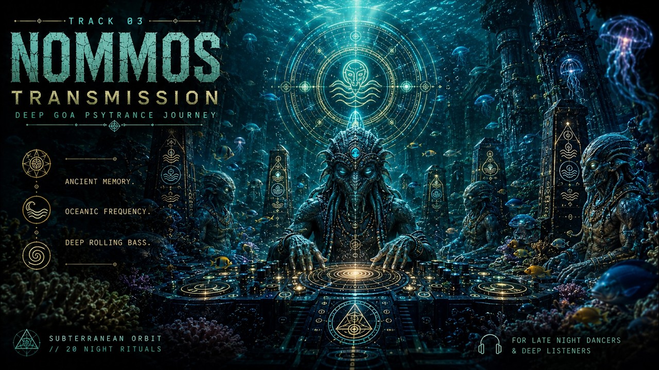 Nommos Transmission | Deep Goa Psytrance Journey