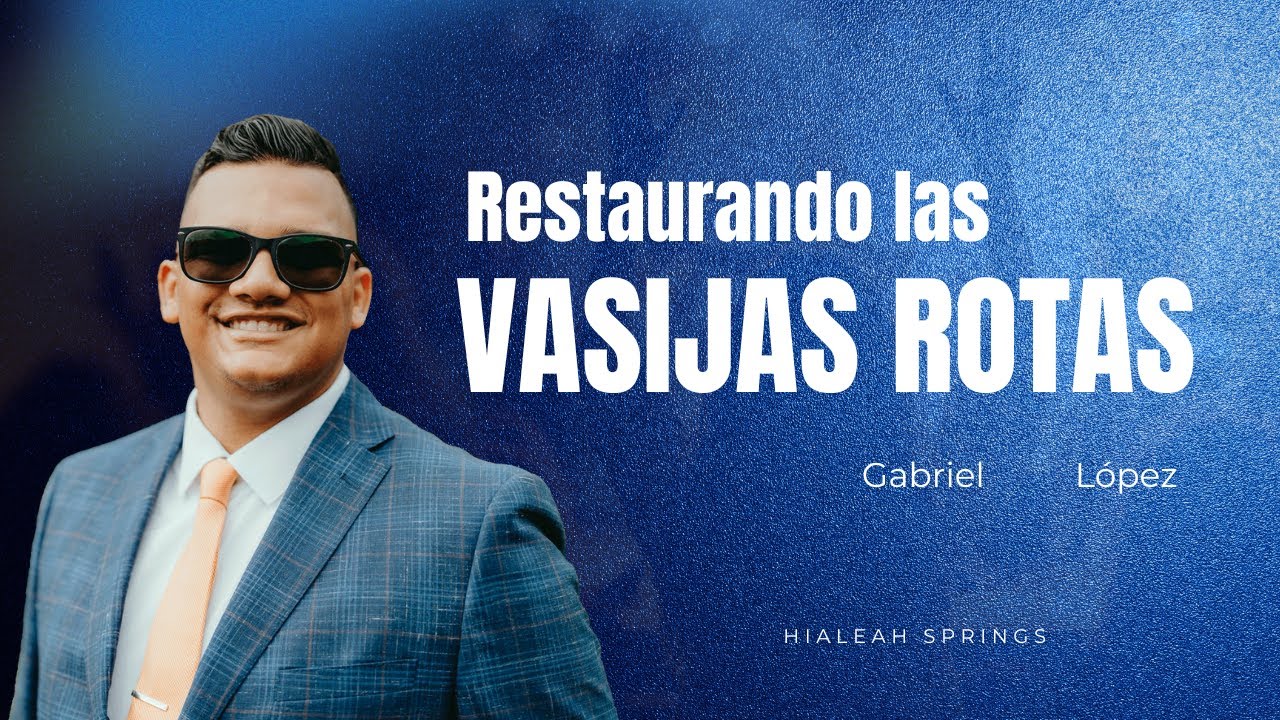 Restaurando las vasijas rotas- Gabriel Lopez- en vivo