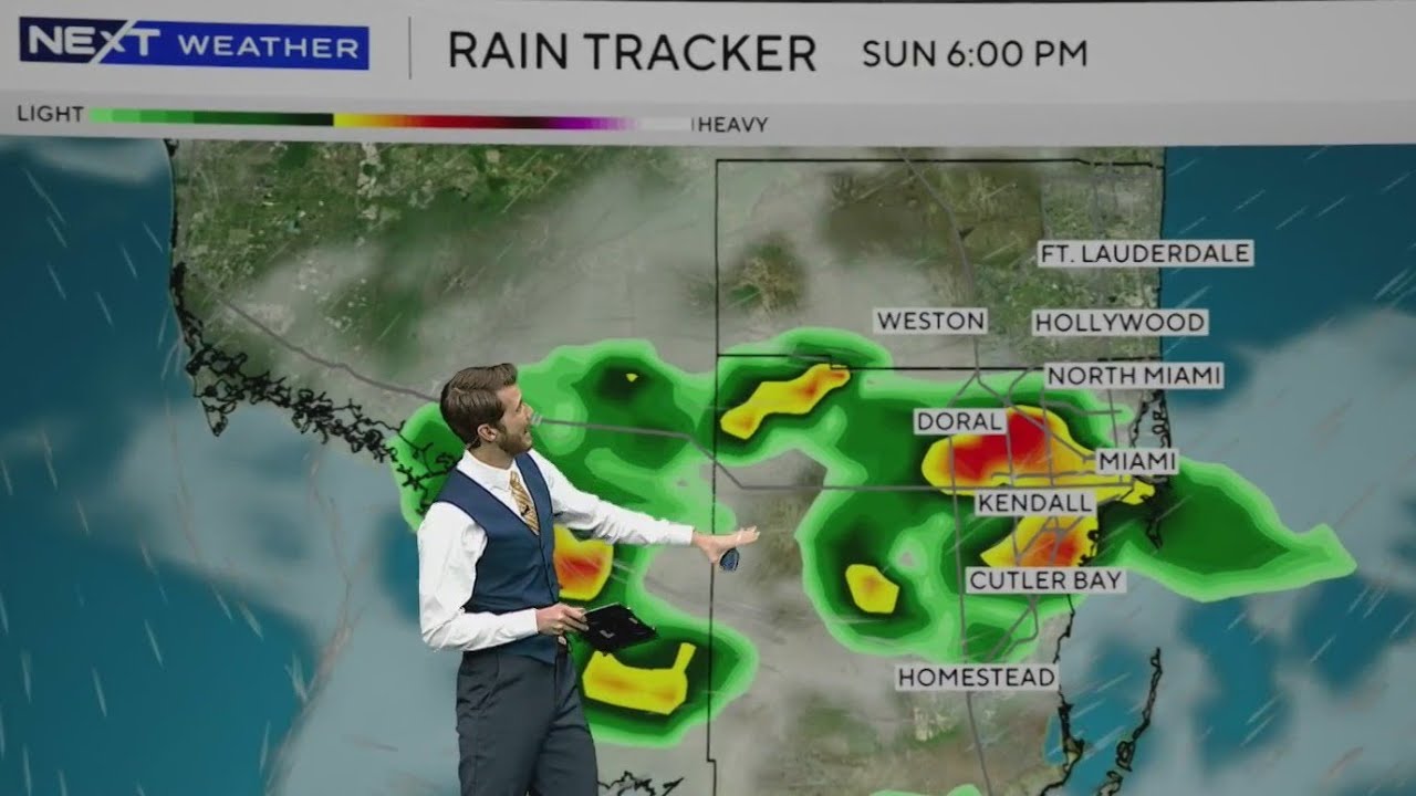South Florida could see scattered showers, thunderstorms this weekend