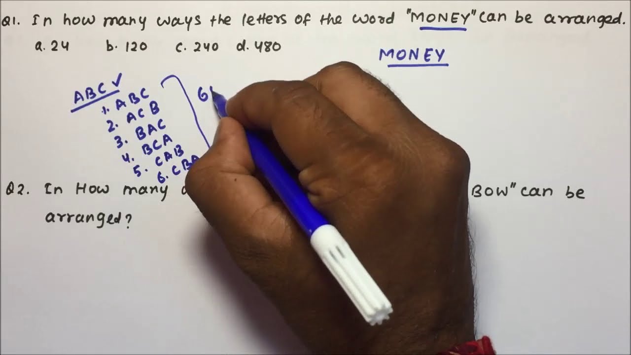 permutations and combinations | Introduction | Aptitude | Part-01 | Pratik Shrivastava