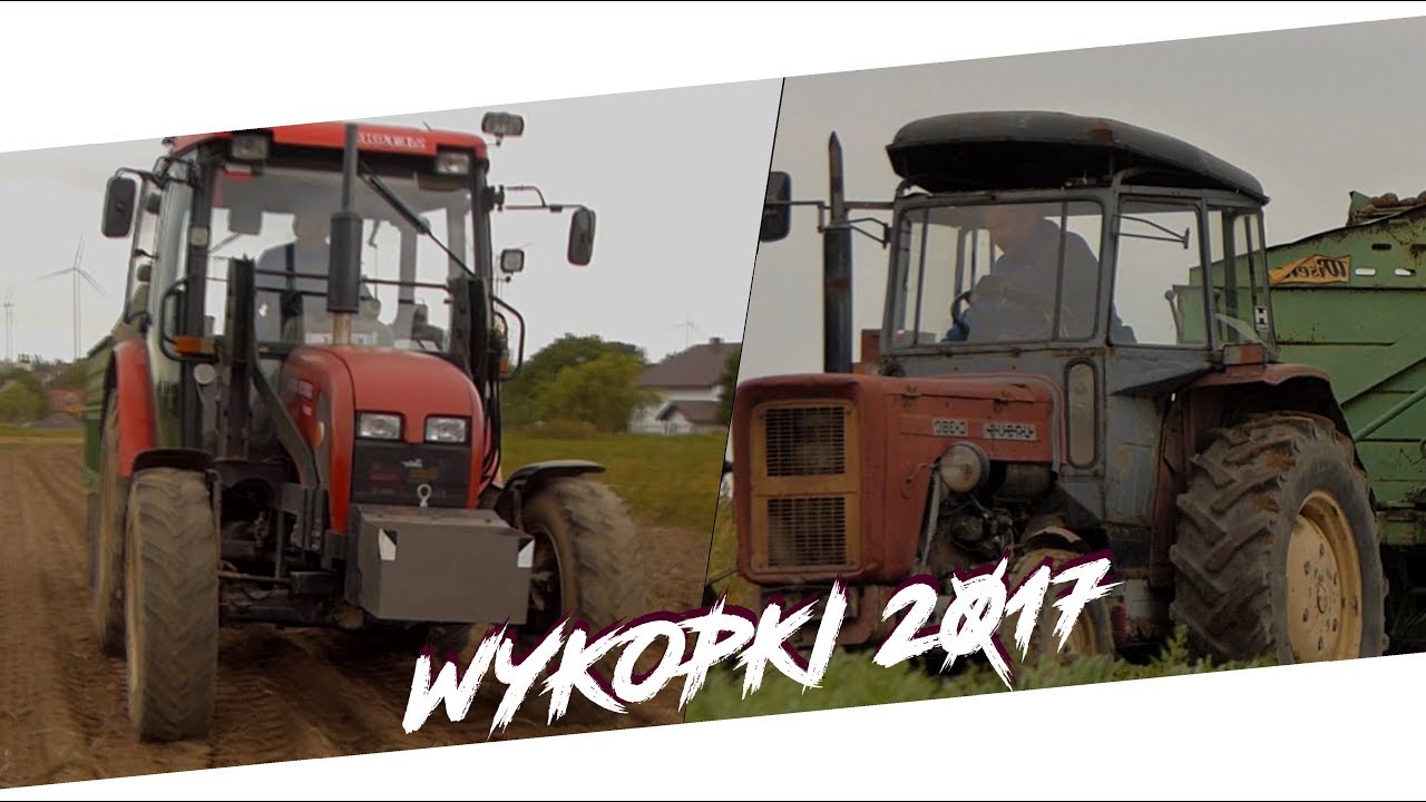 WYKOPKI 2017 z dziewczynami / ZETOR & URSUS & HAGEDORN Wisent/Panasonic [50FPS] [FULL HD]
