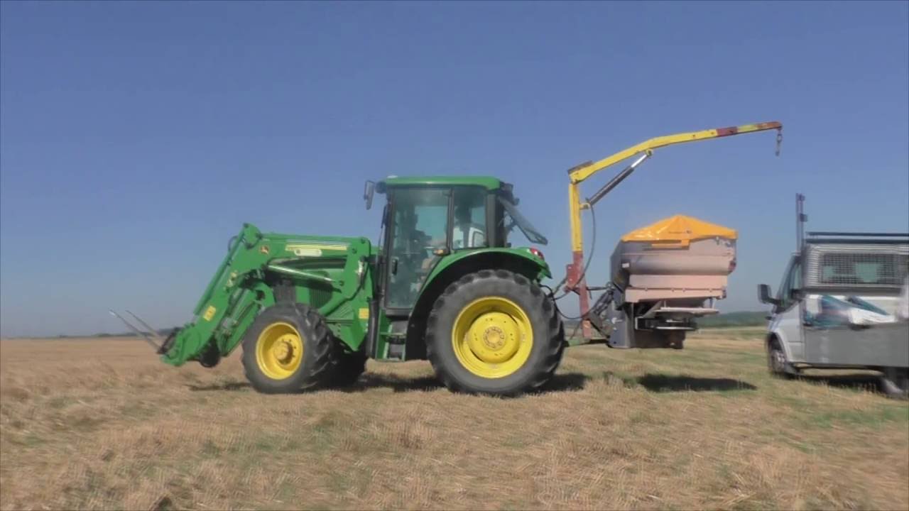 Prace pożniwne, siew rzepaku JD7810&6020 Bogballe Horsch Maschio Gaspardo Hardi