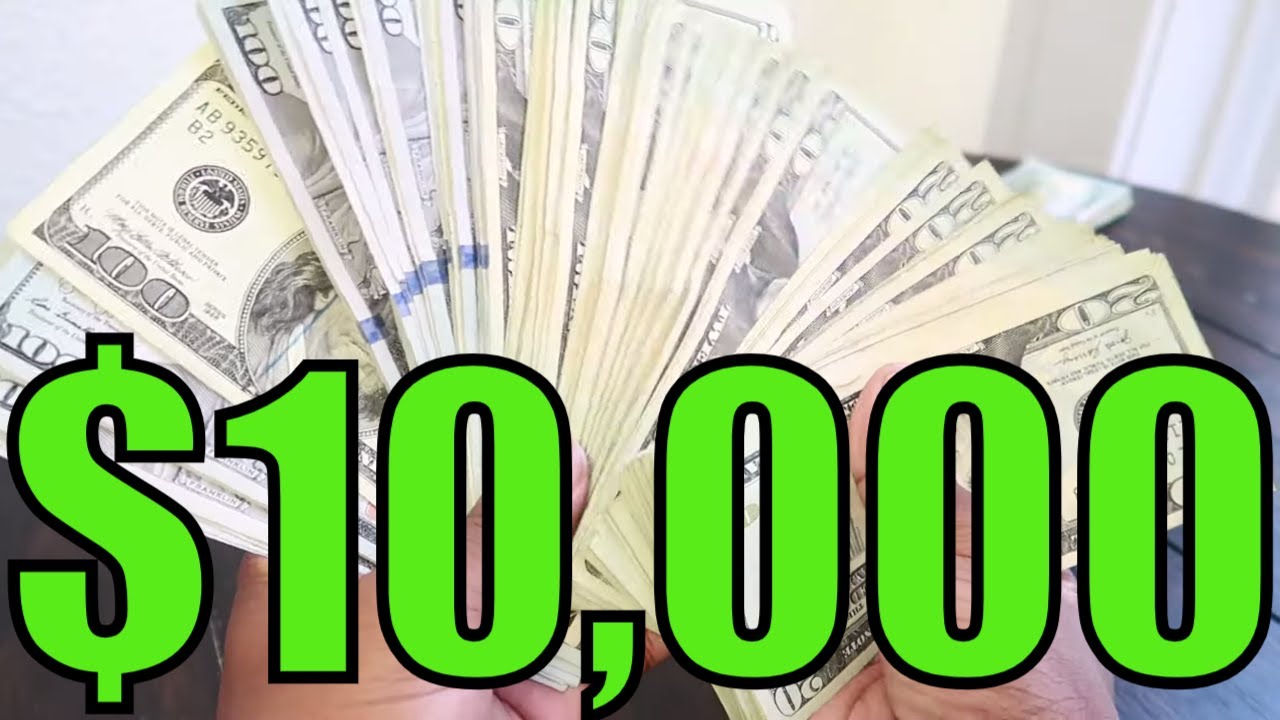 COUNTING $10,000 DOLLARS CASH | 52 WEEK MONEY CHALLENGE IN 1 MONTH! 💰Yon World