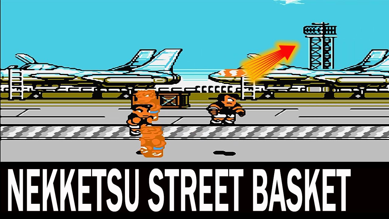 NEKKETSU! STREET BASKET: GANBARE DUNK HEROES. Super shot. Nes Nintendo