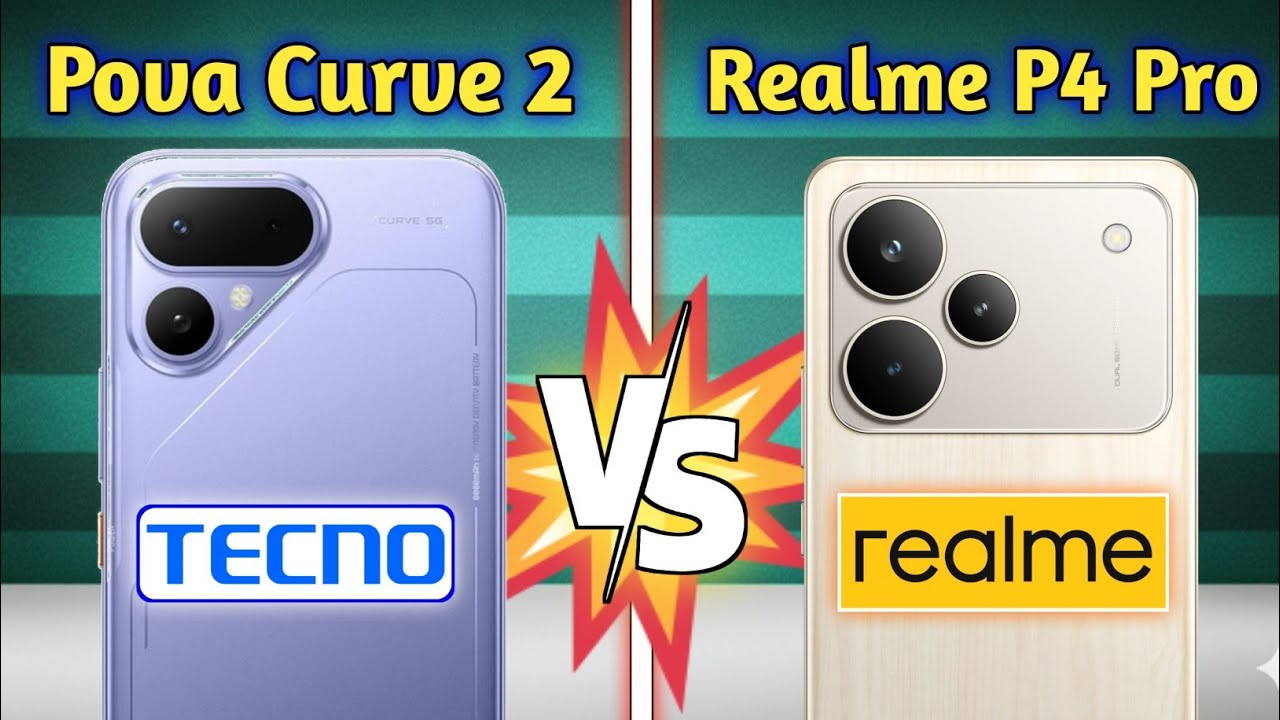 Tecno Pova Curve 2 vs Realme P4 Pro 🔥 Camera, Performance & Battery Test | Best Phone 2026