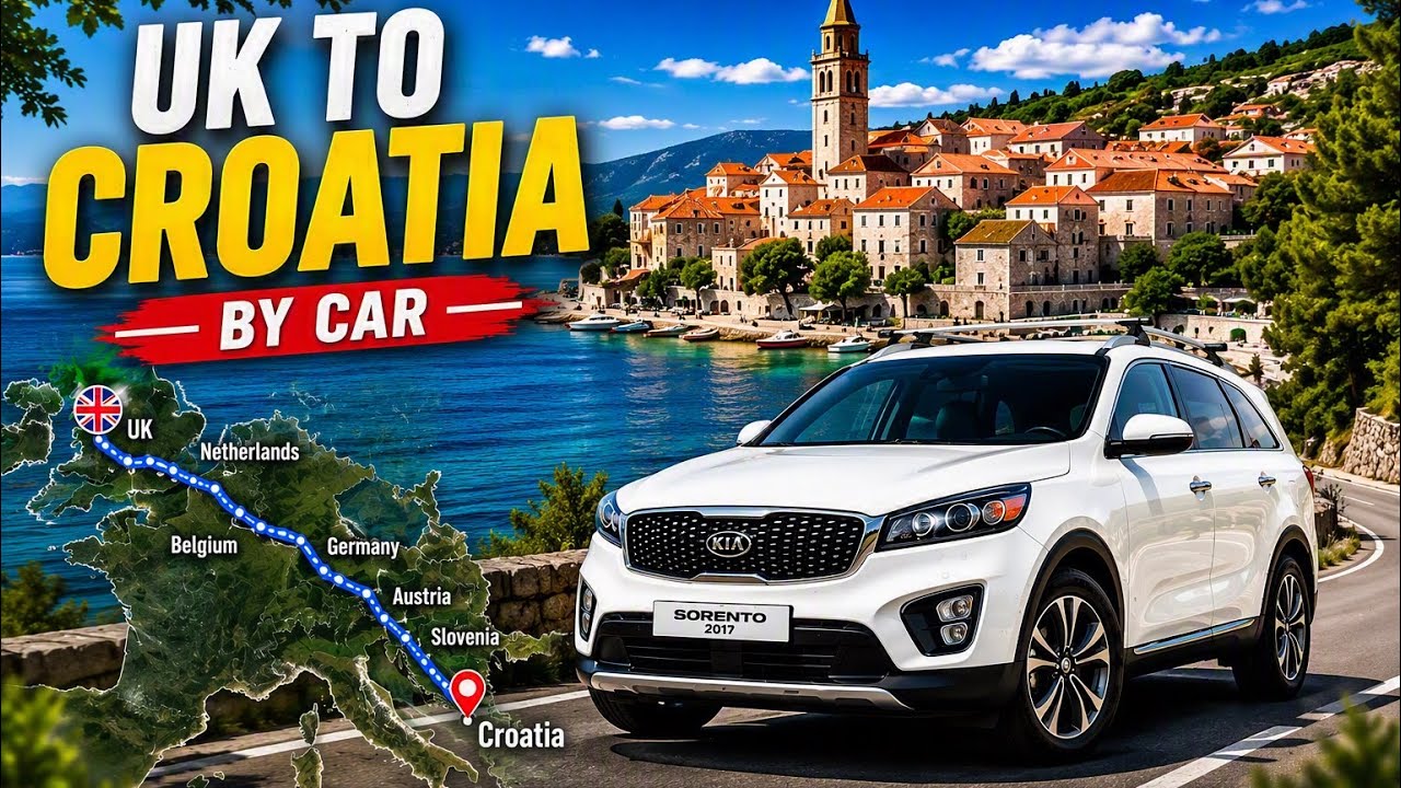 Driving from UK to Croatia 🇭🇷 - The ultimate EU road trip