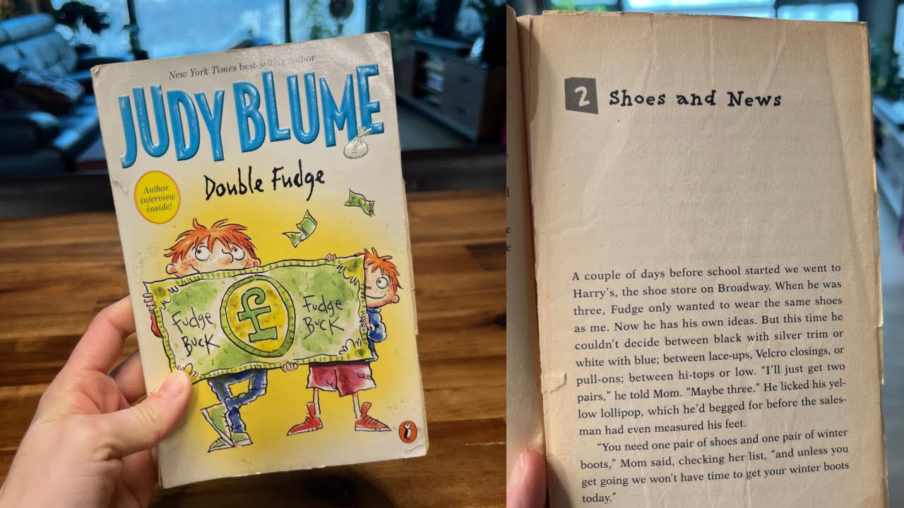 “Chapter 2 Shoes and News” of Double Fudge by Judy Blume Read Aloud